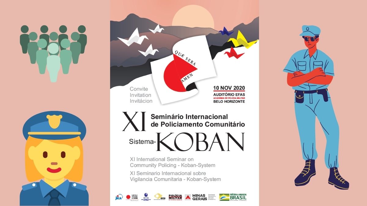 XI Seminário Internacional de Policiamento Comunitário – Sistema Koban será transmitido ao vivo na próxima semana